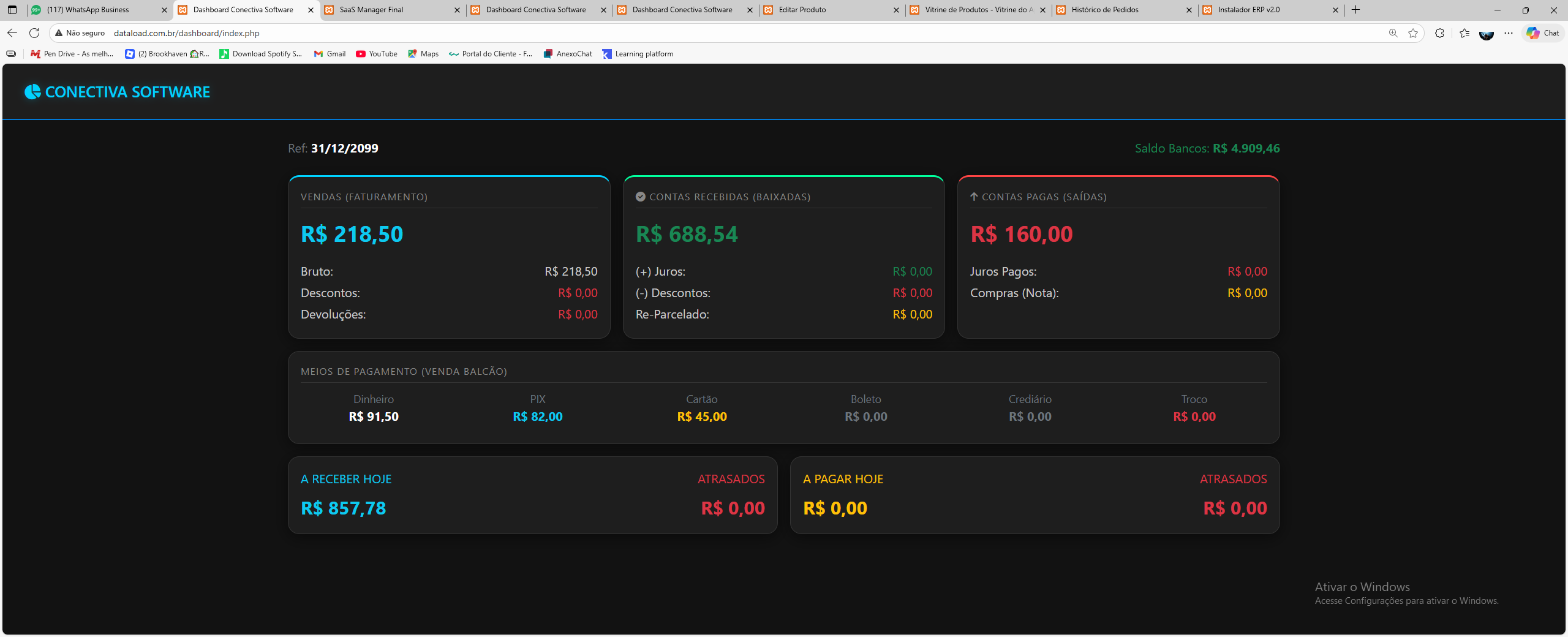 Dashboard API Pro - Os indicadores do seu sistema na palma da mão do seu cliente