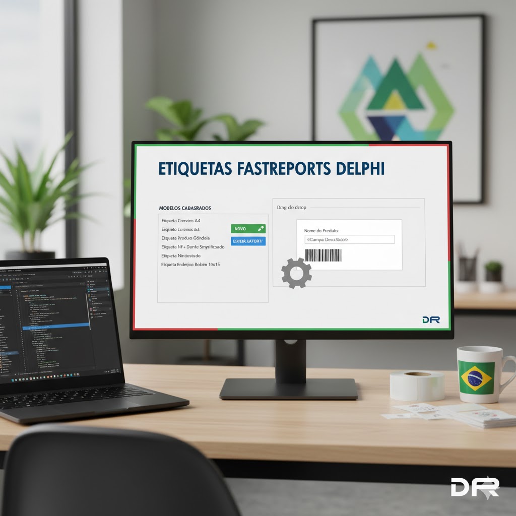 🏷️Etiquetas Delphi / FastReports Codigo Fonte